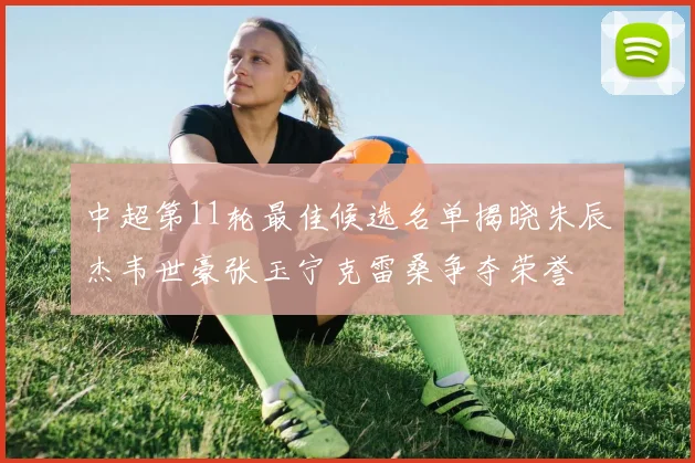 中超第11轮最佳候选名单揭晓朱辰杰韦世豪张玉宁克雷桑争夺荣誉
